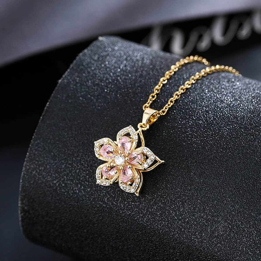 Eternal Bloom Flower Necklace