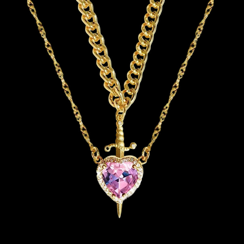 Prince & Princess Couples Necklace Set