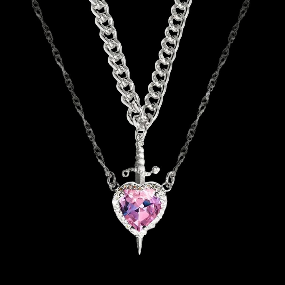 Prince & Princess Couples Necklace Set