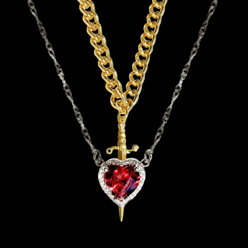 Prince & Princess Couples Necklace Set