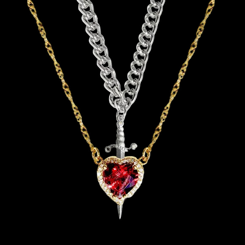 Prince & Princess Couples Necklace Set