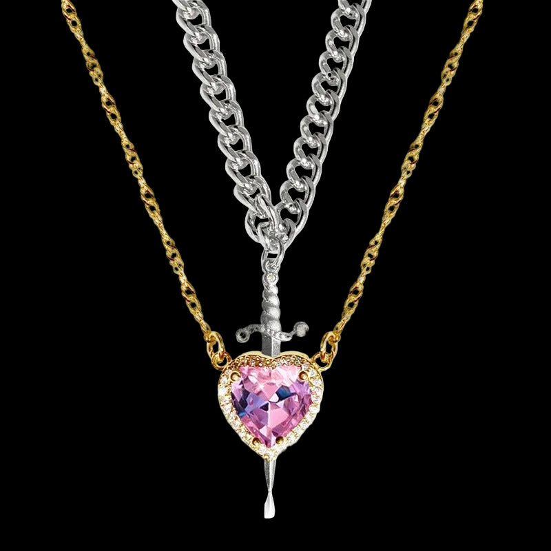 Prince & Princess Couples Necklace Set