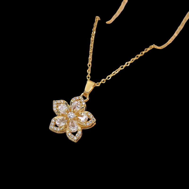 Eternal Bloom Flower Necklace