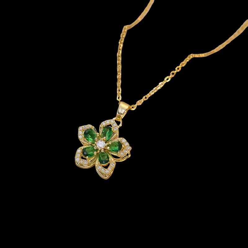 Eternal Bloom Flower Necklace